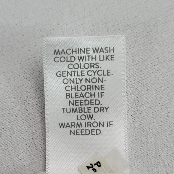 J Jill Silk Blend Button Front Sleeveless Front Tie Top Sz M - Picture 8 of 11